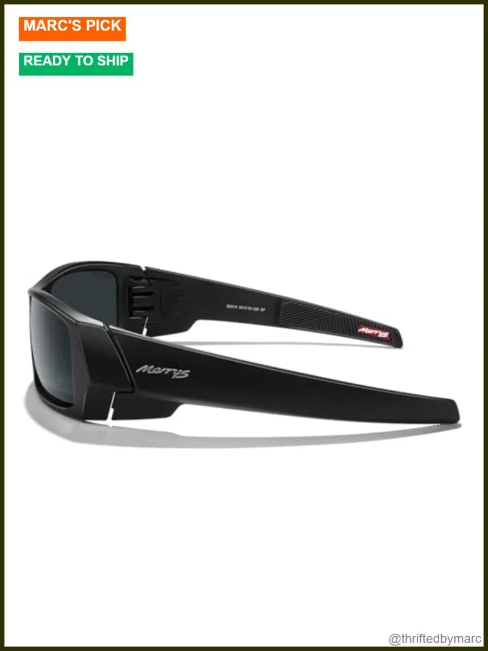 Polarized Wrap Around Rectangular Sunglasses TR90 Men Women UV400